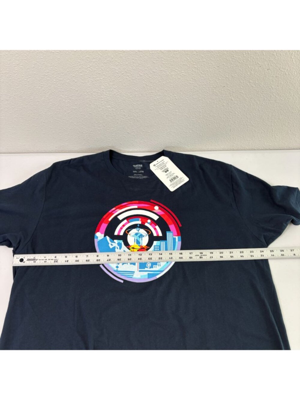 Pokemon Go Fest Festival 2021 T Shirt Size 2XL Blue Anime Short Sleeve Tee NWT - Picture 5 of 9